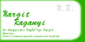 margit raganyi business card